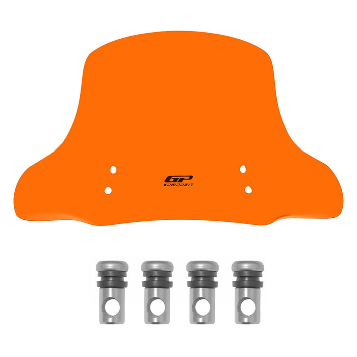 GP Kompozit Windshield Windscreen Orange Compatible For Vespa GTV 300 2024