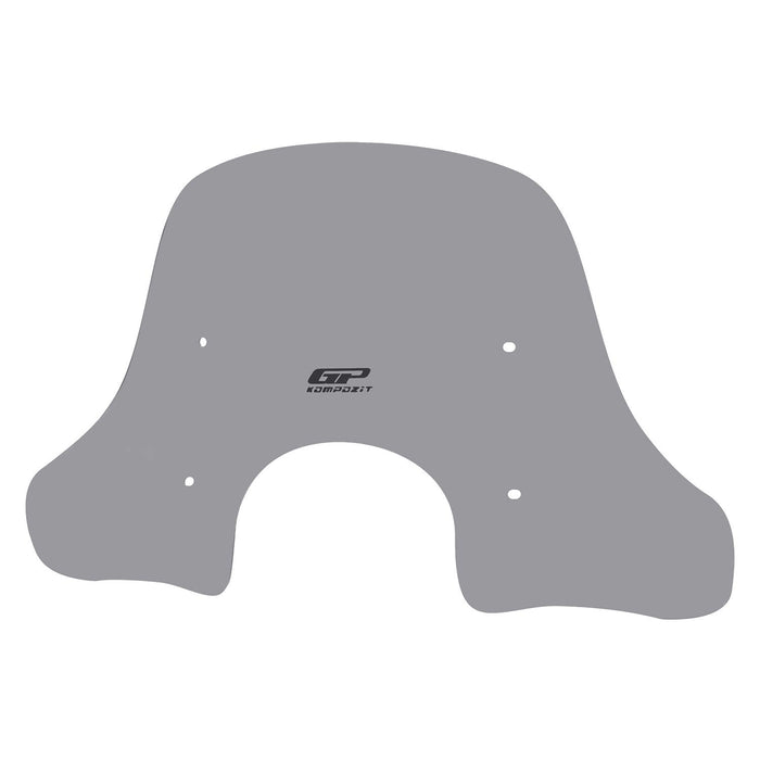 GP Kompozit Windshield Windscreen Gray Compatible For Arora Cappucino 50 / Cappucino 125 2019-2026