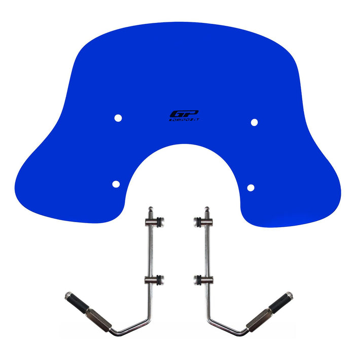 GP Kompozit Windshield Windscreen Blue Compatible For Vespa GTS 300 / GTS 150