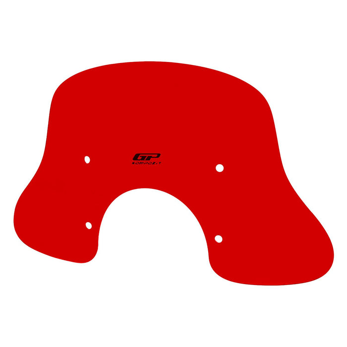 GP Kompozit Windshield Windscreen Red Compatible For Vespa GTS 300 / GTS 150
