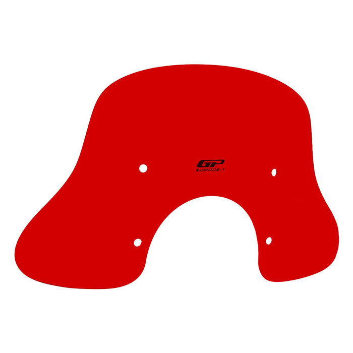 GP Kompozit Windshield Windscreen Red Compatible For Vespa GTS 300 / GTS 150
