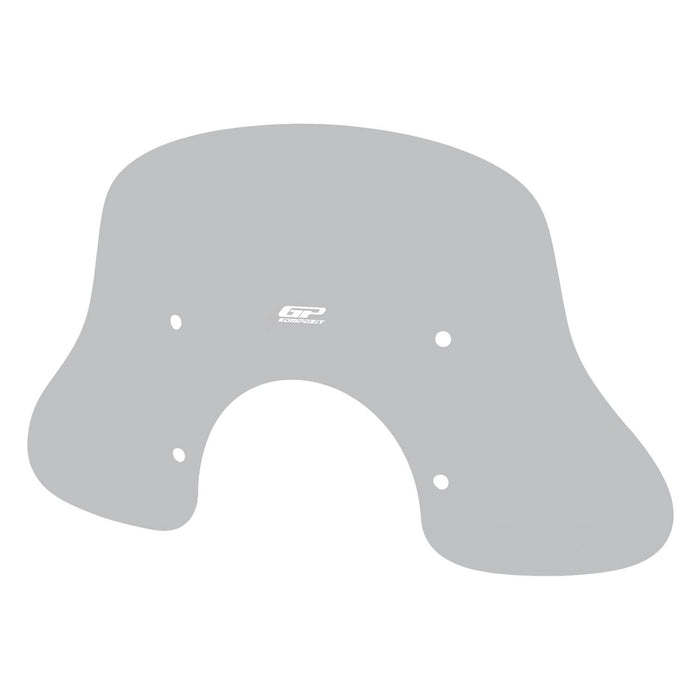 GP Kompozit Windshield Windscreen Gray Compatible For Vespa GTS 300 / GTS 150