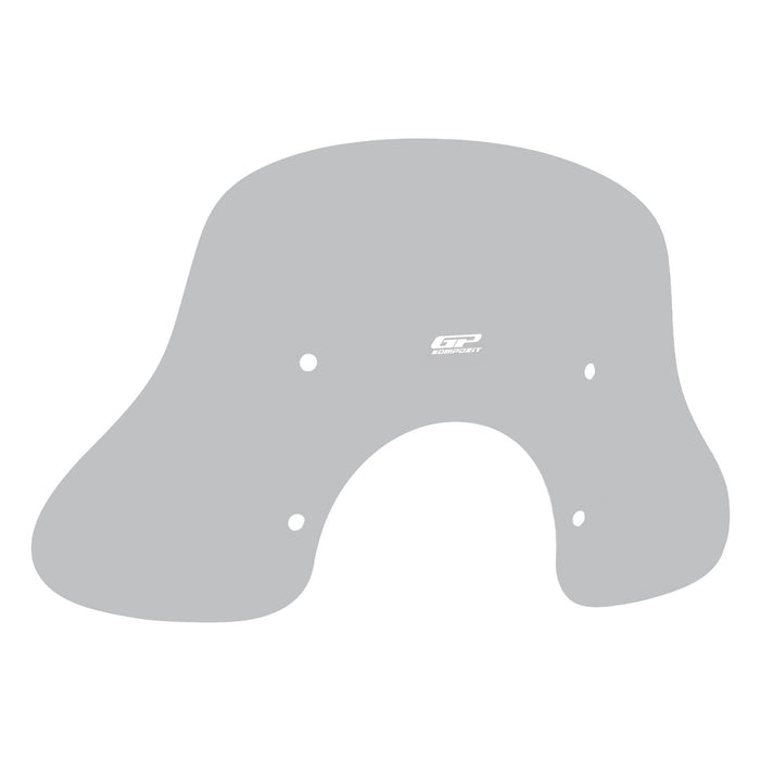 GP Kompozit Windshield Windscreen Gray Compatible For Vespa GTS 300 / GTS 150