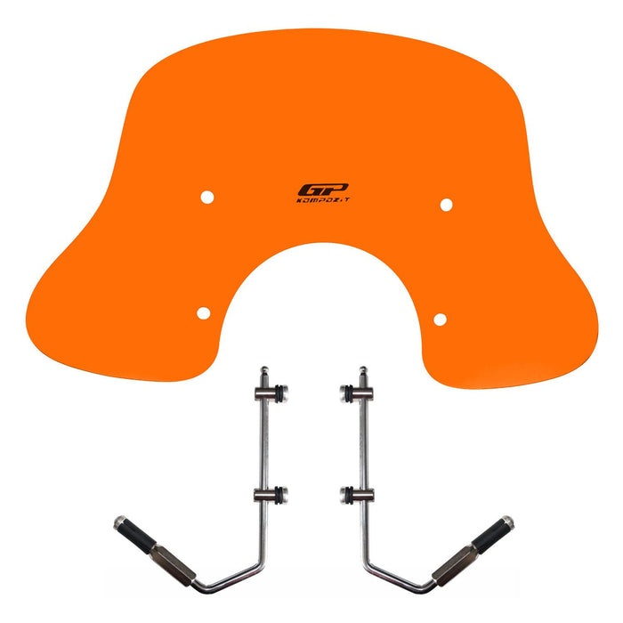 GP Kompozit Windshield Windscreen Orange Compatible For Vespa GTS 300 / GTS 150