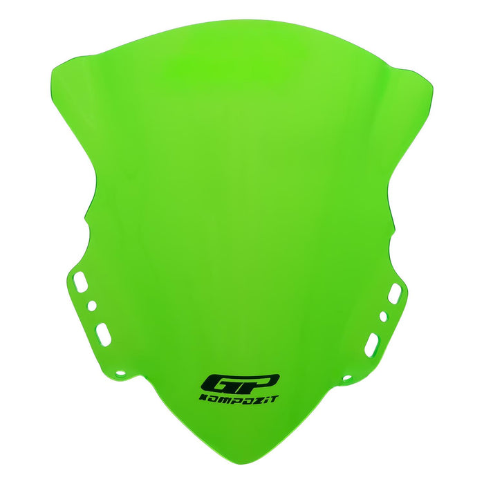 GP Kompozit Windshield Windscreen Green Compatible For Kawasaki Ninja 250SL 2015-2016