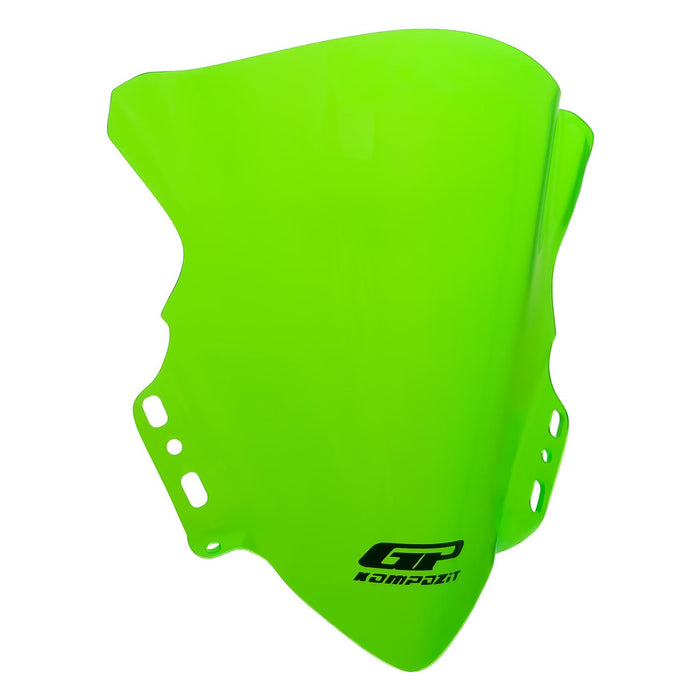 GP Kompozit Windshield Windscreen Green Compatible For Kawasaki Ninja 250SL 2015-2016
