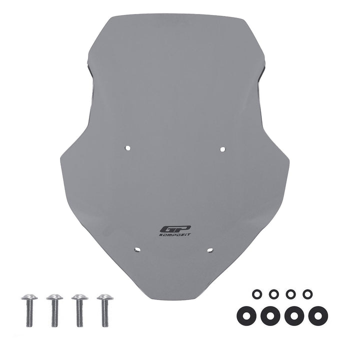 GP Kompozit Windshield Windscreen Gray Compatible For Honda X-ADV 2021-2026