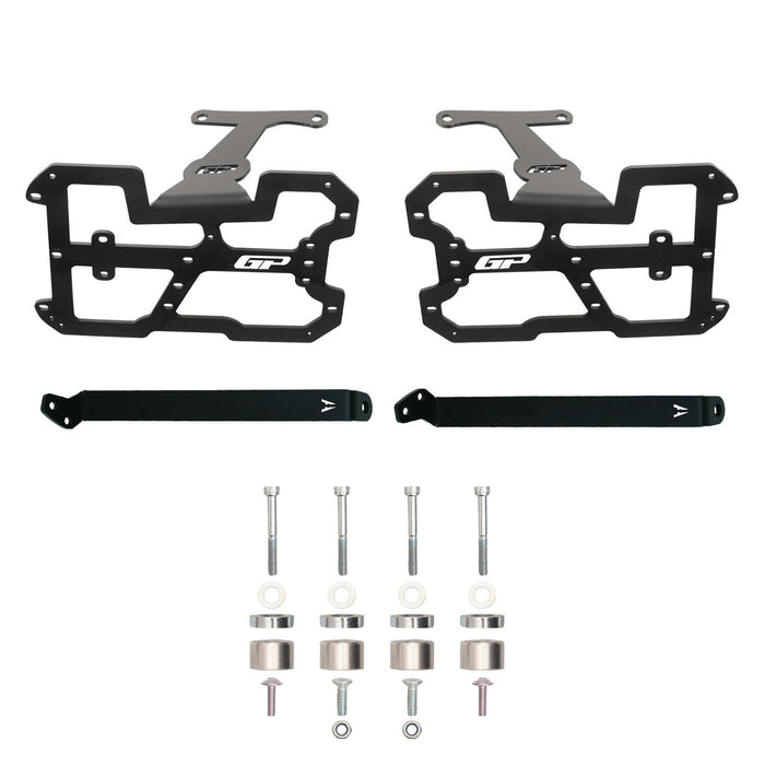 GP Kompozit Side Carrier Pannier Rack Black Compatible For Honda ADV350 2023-2026