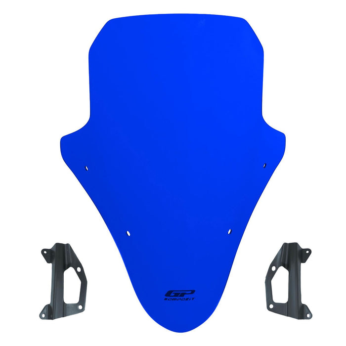 GP Kompozit Windshield Windscreen Blue Compatible For Honda PCX125 / PCX150 2018-2020