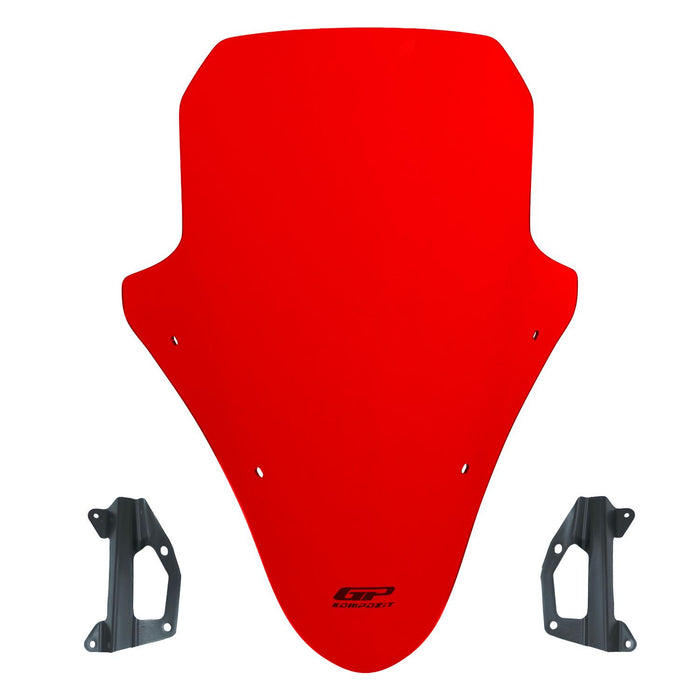 GP Kompozit Windshield Windscreen Red Compatible For Honda PCX125 / PCX150 2018-2020