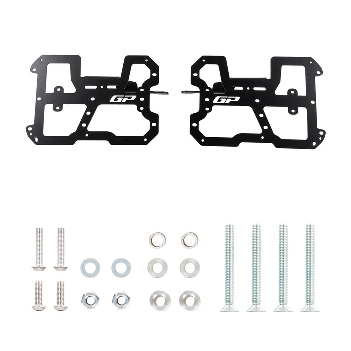 GP Kompozit Side Carrier Pannier Rack Black Compatible For Voge SR4 2022-2026