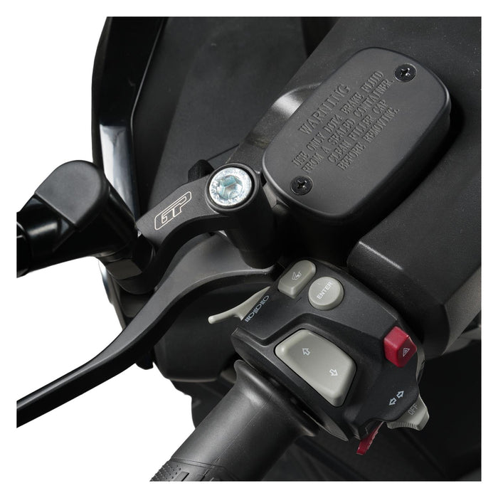 GP Kompozit Mirror Riser Extenders Black Compatible For Voge SR4 2022-2026