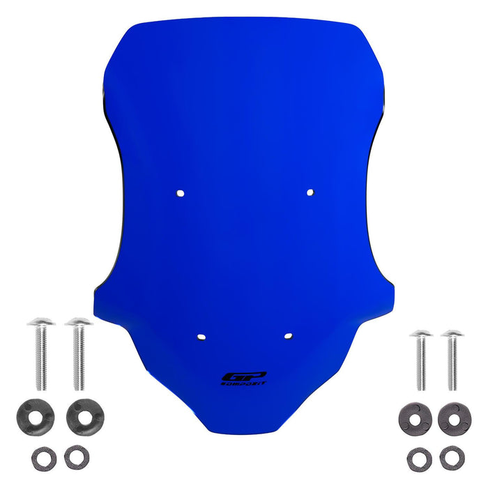 GP Kompozit Short Windshield / Windscreen Blue Compatible with Honda ADV350 2023-2026