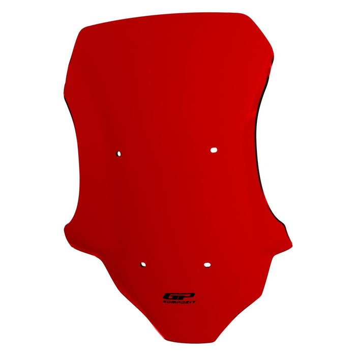 GP Kompozit Short Windshield / Windscreen Red Compatible with Honda ADV350 2023-2026