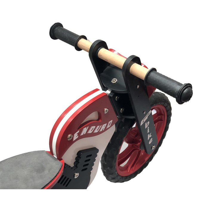 GP Bike Enduro Wooden Balance Bike For Kids Red