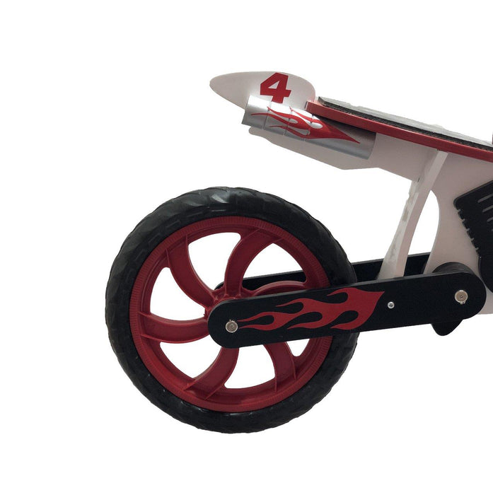 GP Bike Enduro Wooden Balance Bike For Kids Red