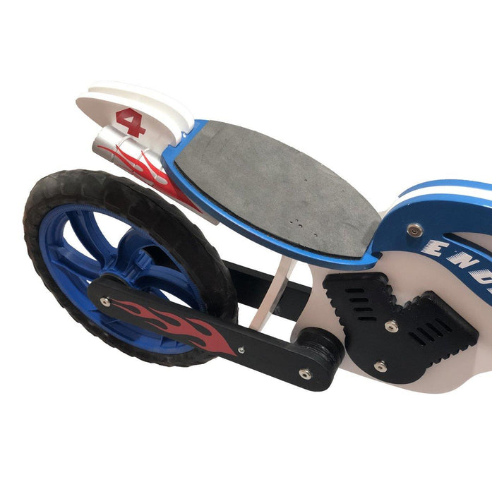 GP Bike Enduro Wooden Balance Bike For Kids Blue