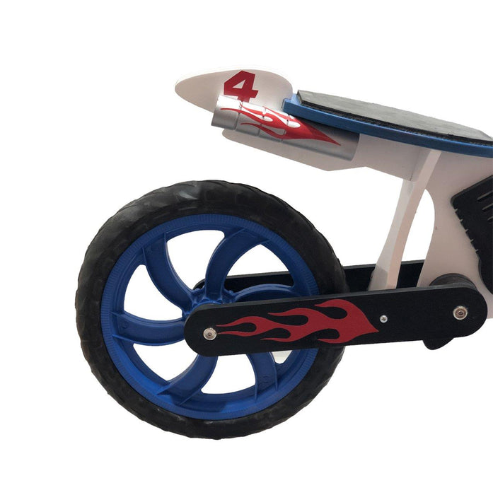 GP Bike Enduro Wooden Balance Bike For Kids Blue