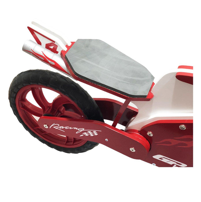 GP Bike Racing Wooden Balance Bike For Kids Red