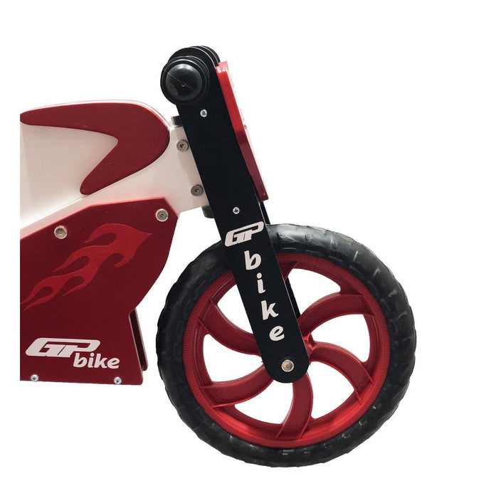 GP Bike Racing Wooden Balance Bike For Kids Red