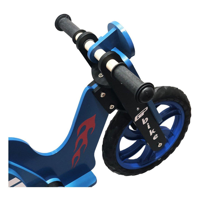 GP Bike Scooter Wooden Balance Bike For Kids Blue