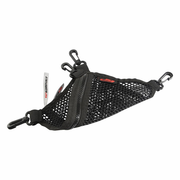 GP Kompozit Bolsas de malla con cremallera negras compatibles con baúl universal de aluminio para motocicleta de 37 lt 