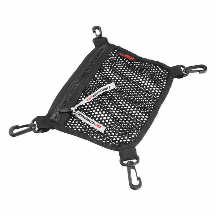 GP Kompozit Mesh Zipper Bags Black Compatible For Universal 37 lt Aluminum Motorcycle Top Case