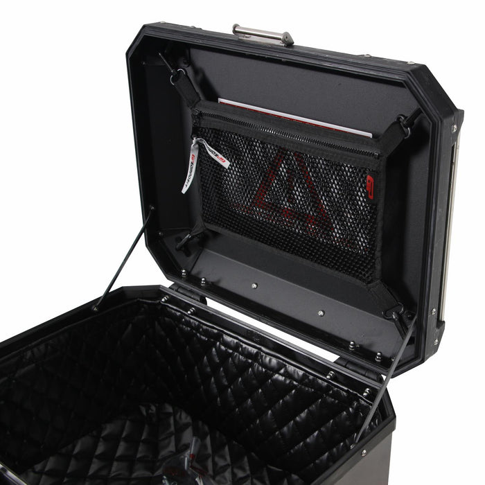 GP Kompozit Mesh Zipper Bags Black Compatible For Universal 57 lt Aluminum Motorcycle Top Case