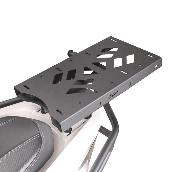 GP Kompozit Parrilla trasera ajustable negra compatible con Honda PCX125 / PCX150 2024-2026