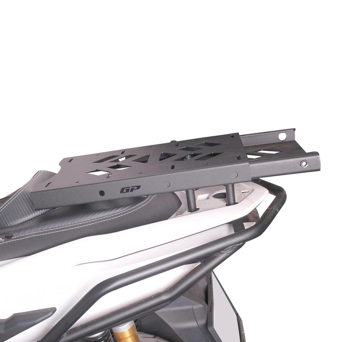 GP Kompozit Parrilla trasera ajustable negra compatible con Honda PCX125 / PCX150 2024-2026
