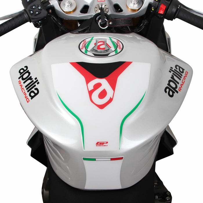 GP Kompozit Tank Pad White Compatible For Aprilia RS 660 2021-2023