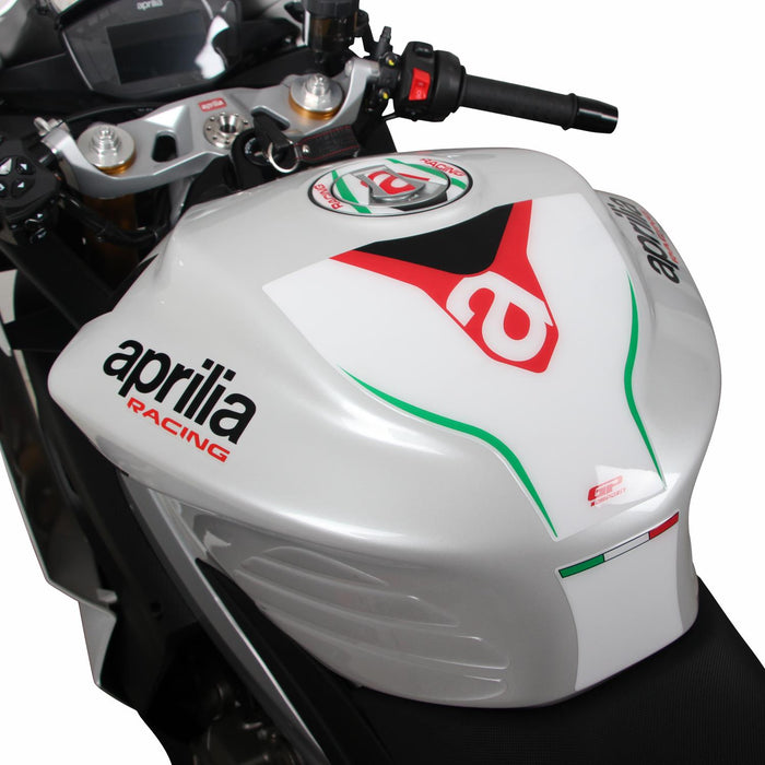 GP Kompozit Tank Pad White Compatible For Aprilia RS 660 2021-2023