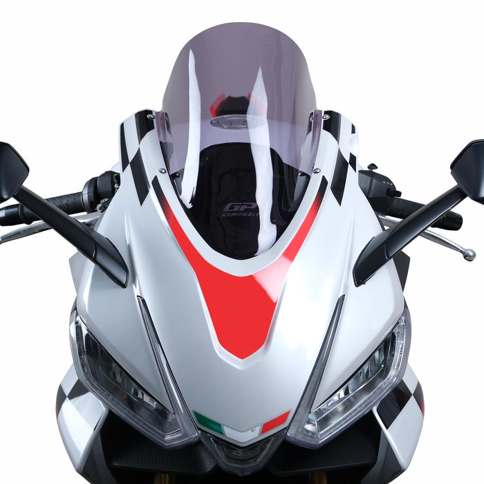 GP Kompozit Windshield Windscreen Transparent Compatible For Aprilia RS 660 2023-2024