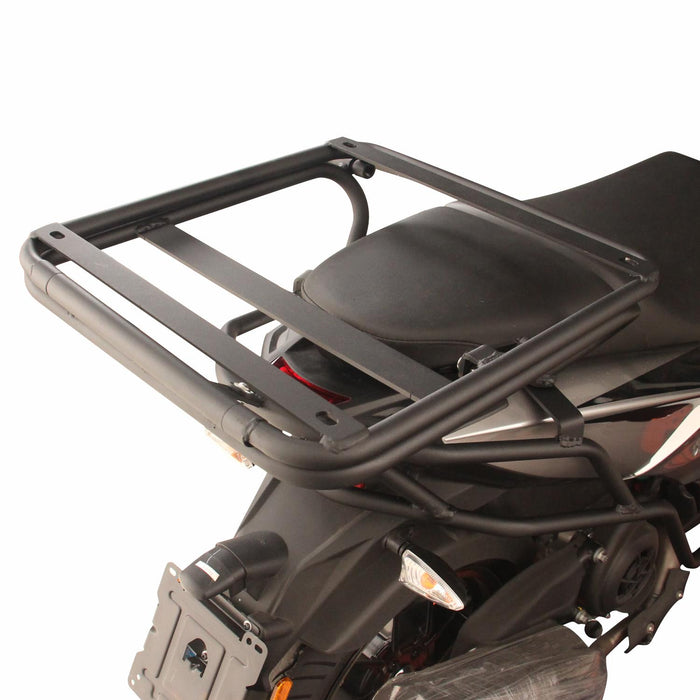 GP Kompozit Rear Luggage Rack Black Compatible For Aprilia SR 160 2024