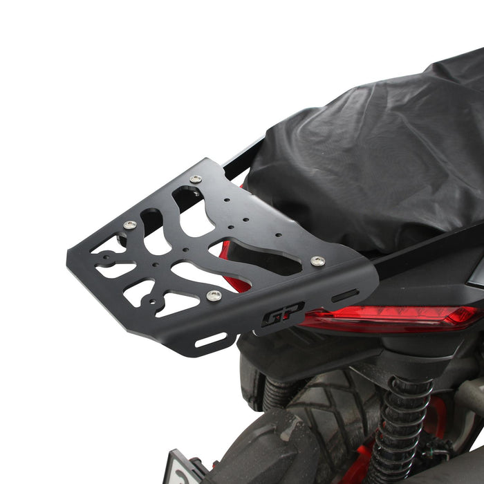 GP Kompozit Rear Luggage Rack Black Compatible For Aprilia SR GT 125 / SR GT 200 2022-2023