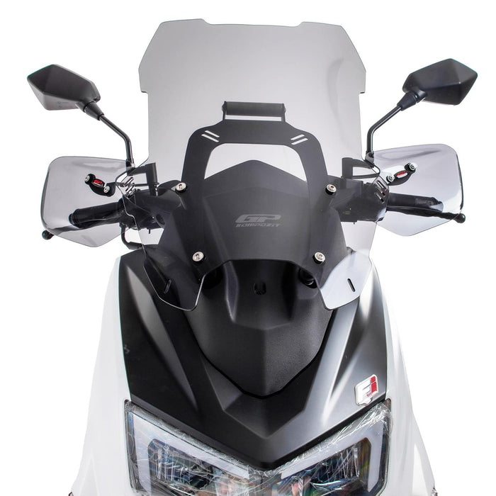 GP Kompozit Windshield Windscreen Black Compatible For Arora ZRX 200  2021-2023