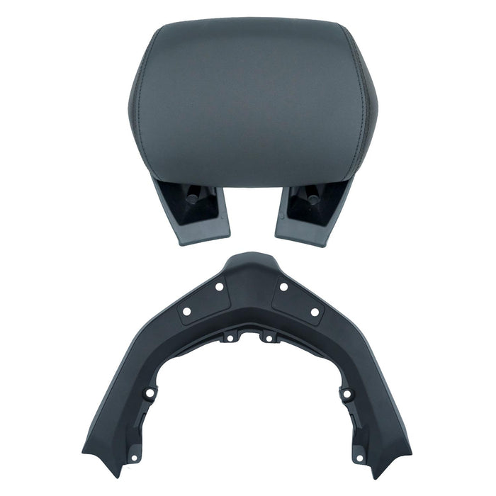 GP Kompozit Sissy Bar / Passenger Backrest Black Compatible For Yamaha XMAX 250 2024-2025