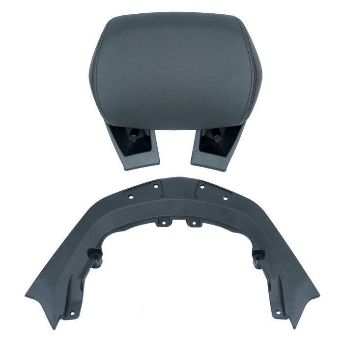 GP Kompozit Sissy Bar / Passenger Backrest Black Compatible For Yamaha XMAX 250 2024-2025