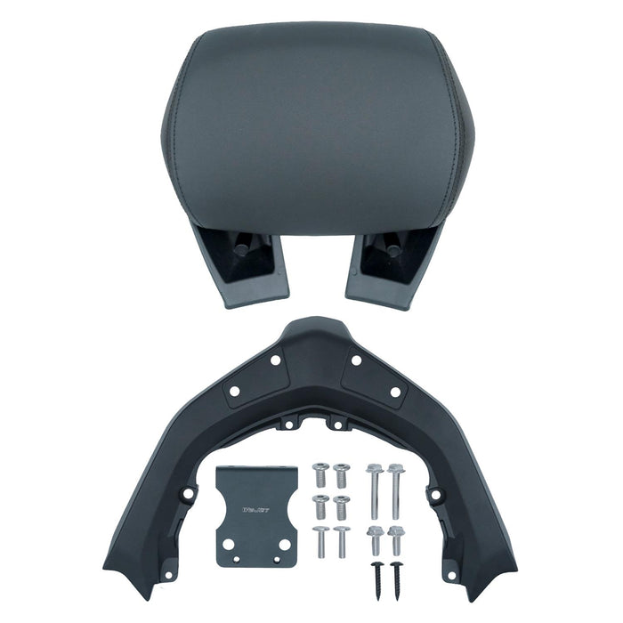 GP Kompozit Sissy Bar / Passenger Backrest Black Compatible For Yamaha XMAX 250 2024-2025
