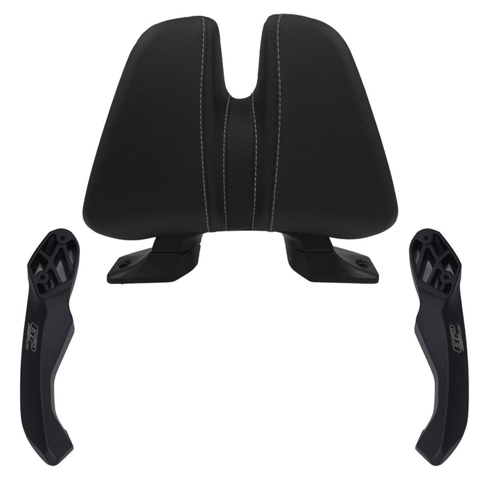 GP Kompozit Sissy Bar / Passenger Backrest Black Compatible For Honda Forza 250 / Forza 350 / NSS350 2023-2026