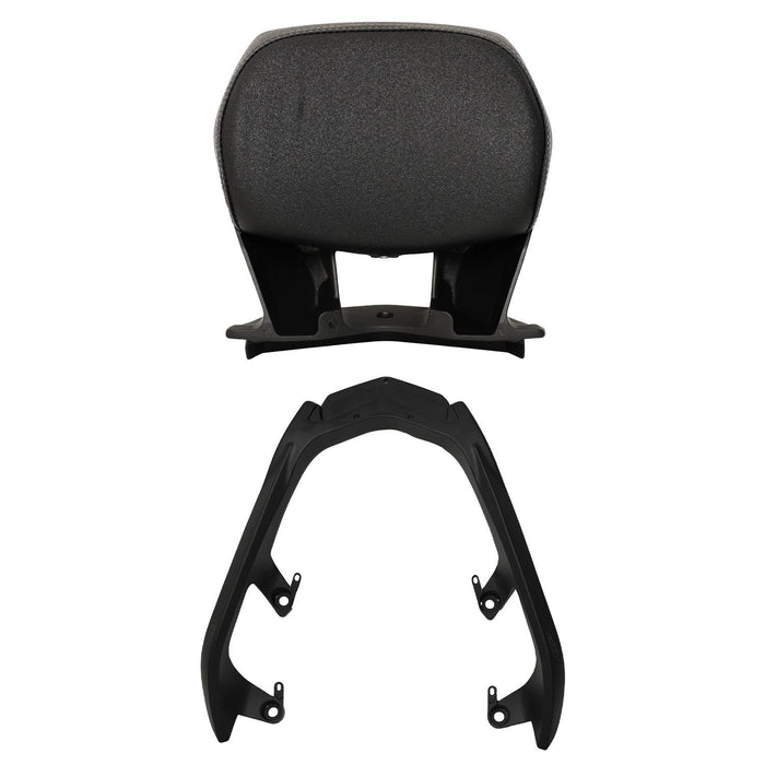 GP Kompozit Backrest Sissy Bar Black Compatible For Yamaha XMAX 250 / XMAX 300 / XMAX 400 2018-2025