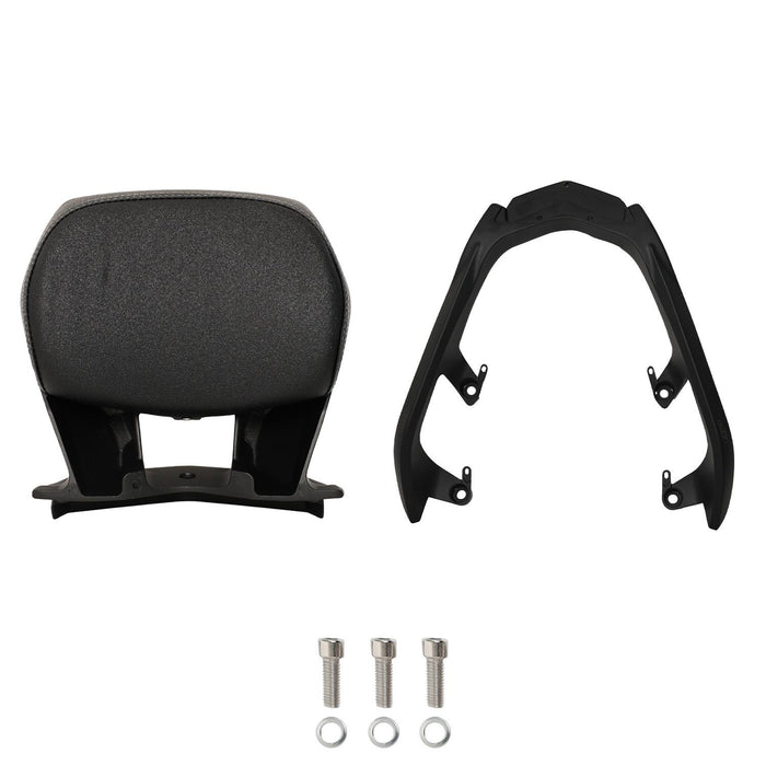 GP Kompozit Backrest Sissy Bar Black Compatible For Yamaha XMAX 250 / XMAX 300 / XMAX 400 2018-2025