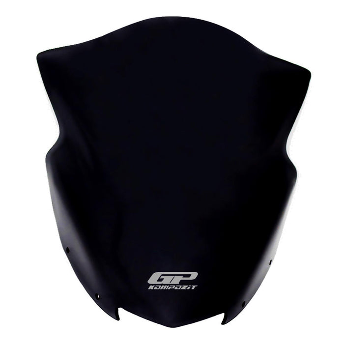 GP Kompozit Short Windshield Windscreen Black Compatible For Bajaj Dominar 250 / Dominar 400 2017-2024