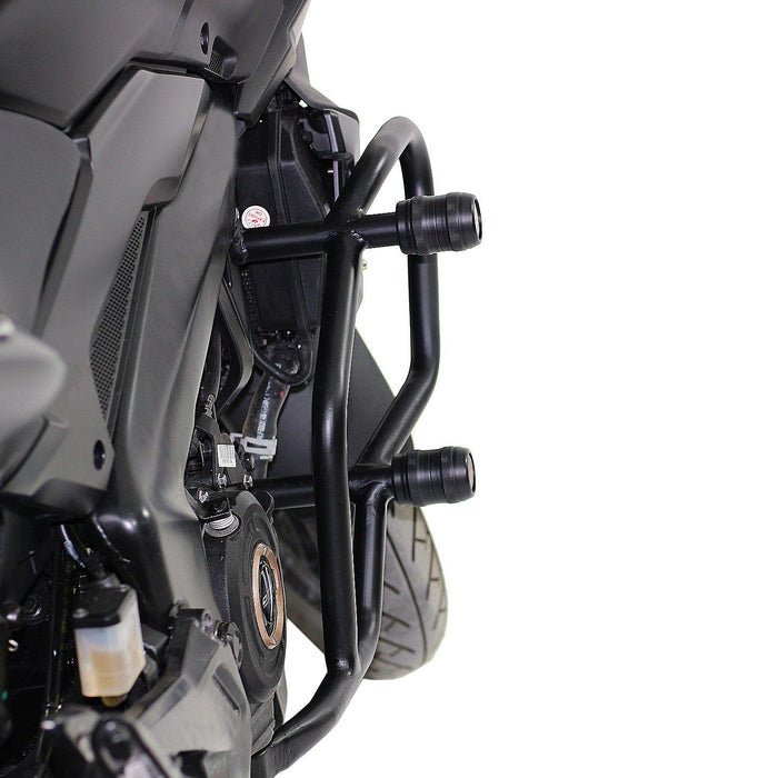 GP Kompozit Engine Guard Crash Bar Protection Black Compatible For Bajaj Dominar 250 / Dominar 400 2020-2024