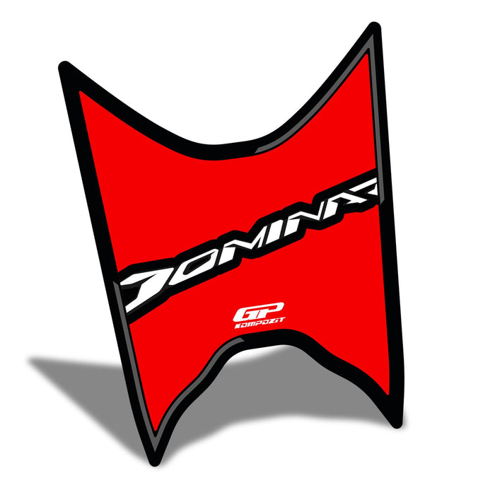 Coussinet de réservoir GP Kompozit rouge compatible pour Bajaj Dominar 250 / Dominar 400 2020-2023 