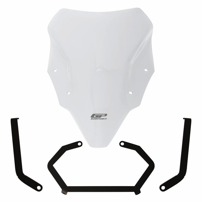 GP Kompozit Windshield Windscreen Clear Compatible For Bajaj Pulsar N250  2021-2024