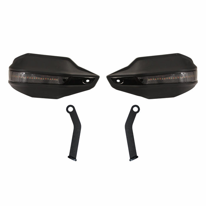 GP Kompozit LED Handguard Lights with Turn Signals Compatible For Bajaj Pulsar N250 2021-2024