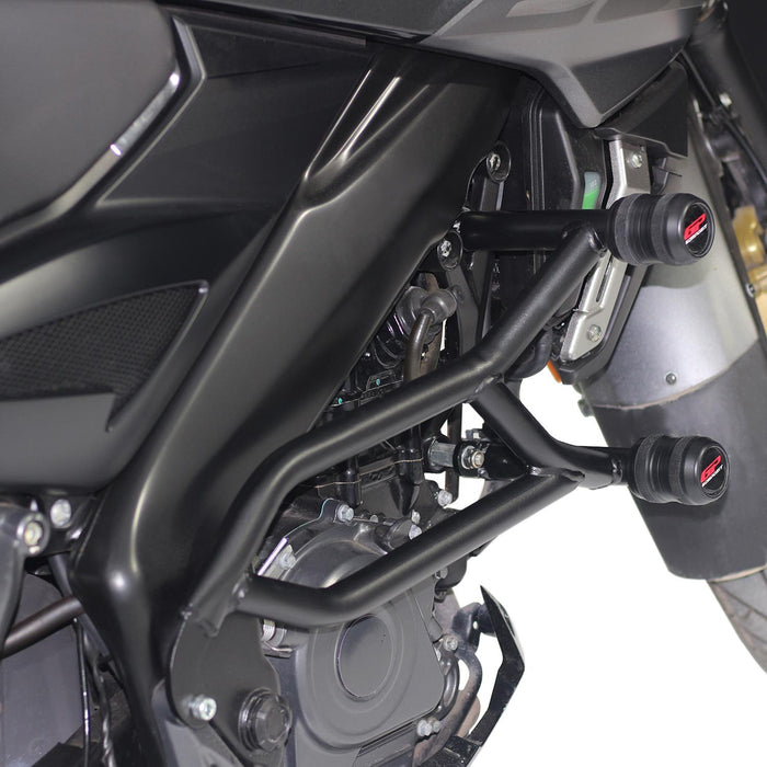 GP Kompozit Barras Protectoras de Motor Negras Compatibles con Bajaj Pulsar NS200 2011-2021