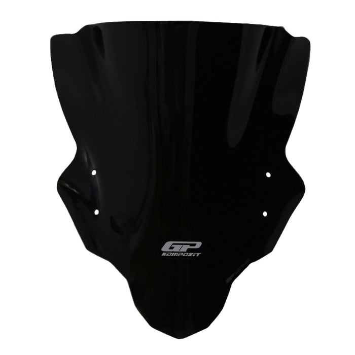 Parabrisas de turismo GP Kompozit color negro compatible con Bajaj Pulsar NS200 2011-2023