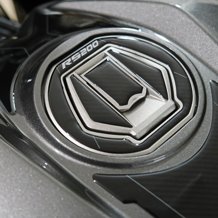 GP Kompozit Tank Pad Carbon Compatible For Bajaj Pulsar RS200  2015-2024